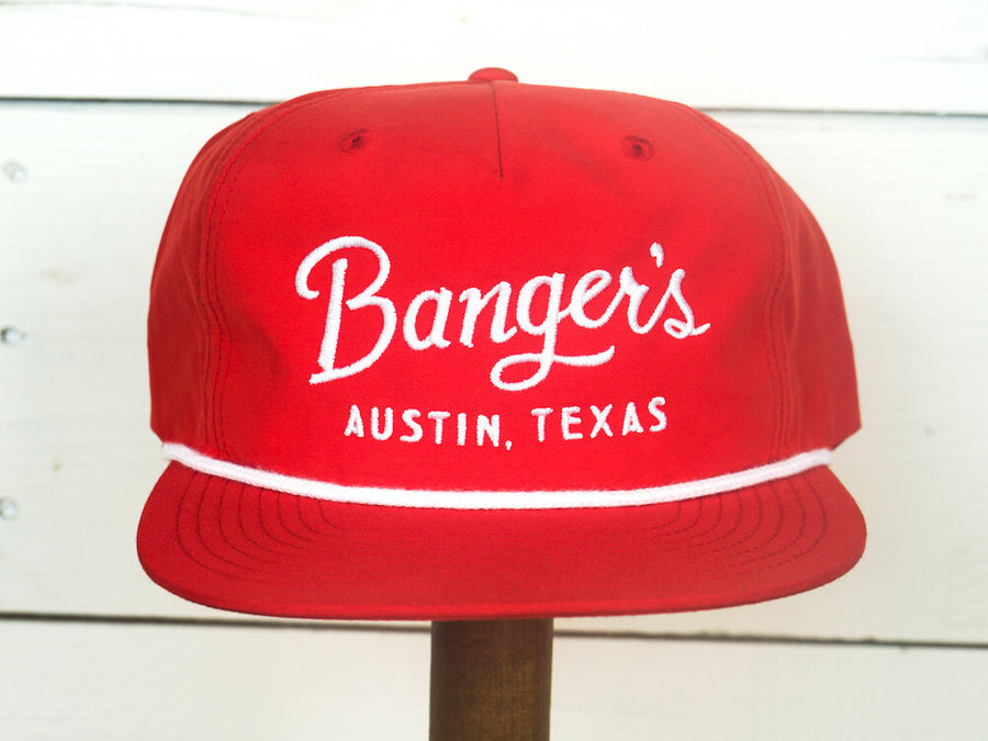 Classic Red Snapback Hat
