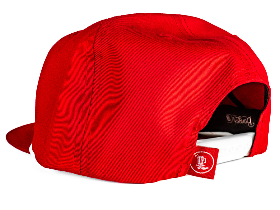 Classic Red Snapback Hat