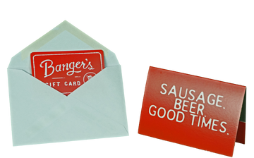 BANGER'S GIFT CARD