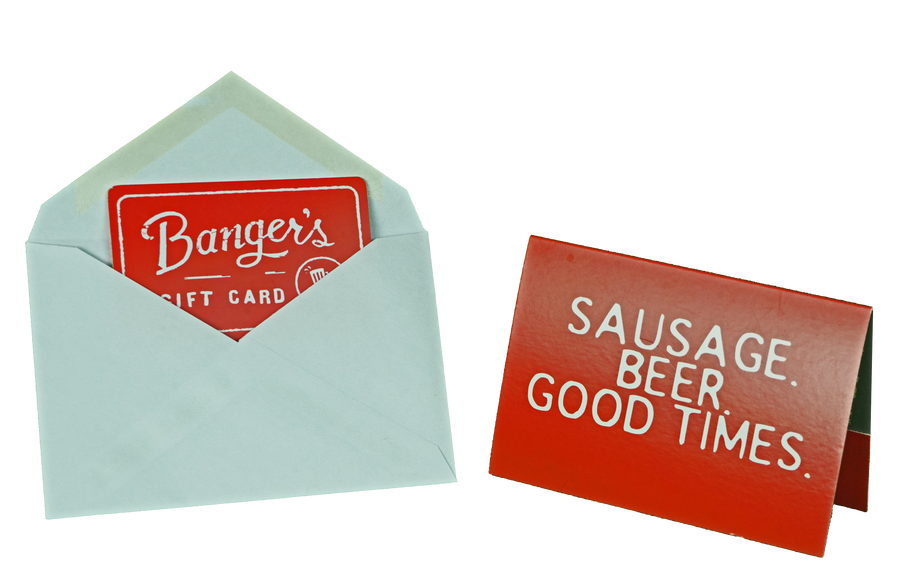 BANGER'S GIFT CARD